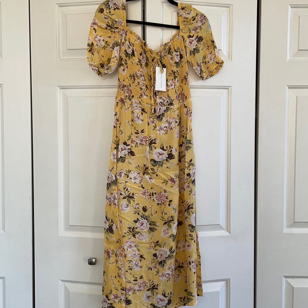 Faithful the Brand midi dress - Majorelle Midi Dress